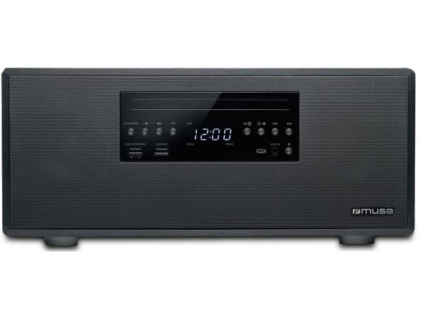 Muse M-692 BTC, Kodin mikroaudiojärjestelmä, Musta, 60 W, FM,PLL, LED, CD,CD-R,CD-RW
