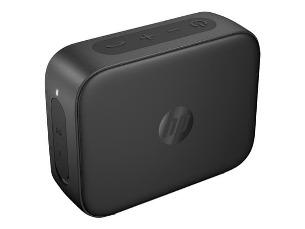 HP 350 - Högtalare - för bärbar användning - trådlös - Bluetooth - svart - för HP 21, 22, 24, 27; Pavilion 24, 27, 32, TP01; Pavilion Laptop 13, 14, Svart