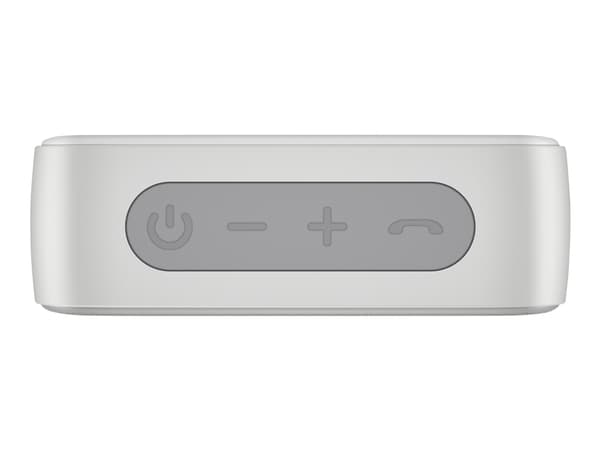HP Bluetooth 350 -kaiutin, hopea, Langaton, Valkoinen, Universaali, Sisäänrakennettu akku, 180 g, 78,5 mm