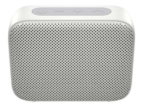 HP Bluetooth 350 -kaiutin, hopea, Langaton, Valkoinen, Universaali, Sisäänrakennettu akku, 180 g, 78,5 mm
