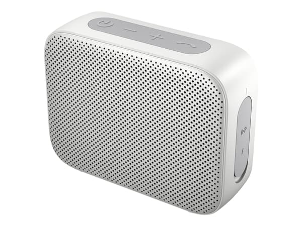 HP Bluetooth 350 -kaiutin, hopea, Langaton, Valkoinen, Universaali, Sisäänrakennettu akku, 180 g, 78,5 mm