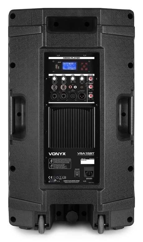 VSA15BT Bi-Amplified Aktiv högtalare, 15" 1000W Peak , BT, MP3