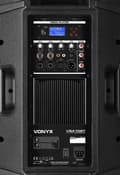 Miniatyrbild 6 av 6: VSA15BT Bi-Amplified Aktiv högtalare, 15" 1000W Peak , BT, MP3