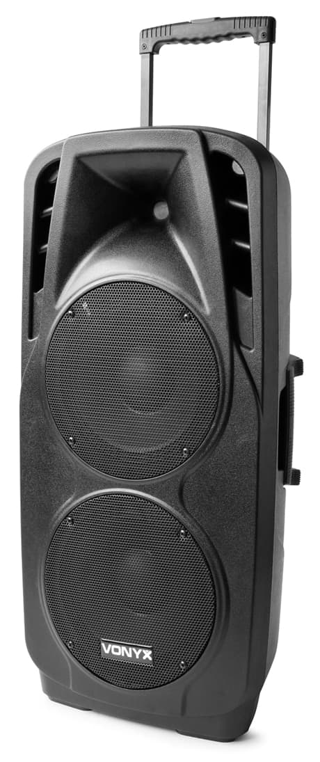 Vonyx SPX-PA9210 Aktiv högtalare, 2UHF Svart