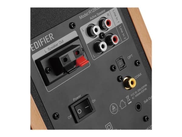 Edifier R1280DBs - Högtalare - trådlös - Bluetooth - 21 Watt - 2-vägs - trä