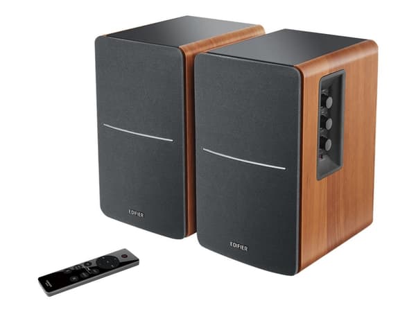 Edifier R1280DBs - Högtalare - trådlös - Bluetooth - 21 Watt - 2-vägs - trä