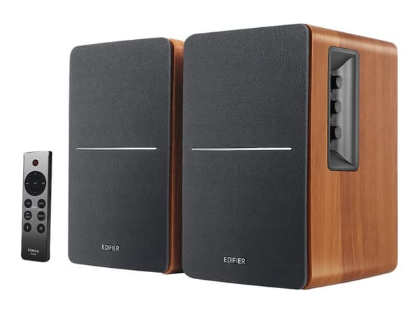 Edifier R1280DBs, Langallinen & langaton, 42 W, 51 - 20000 Hz, Musta, Puu