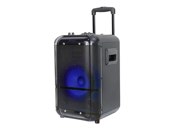 DENVER TSP-306 - Selskapshøyttaler - for bærbar bruk - trådløs - Bluetooth - 20 watt - toveis Sort