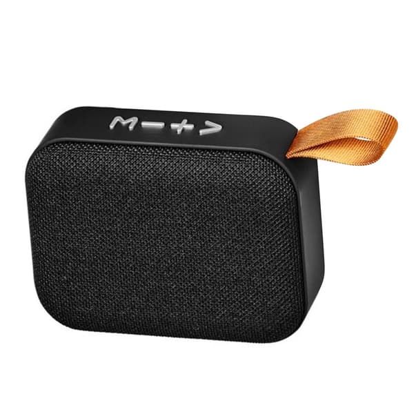 Avenue Fashion Fabric Bluetooth Speaker Deep Black One Size