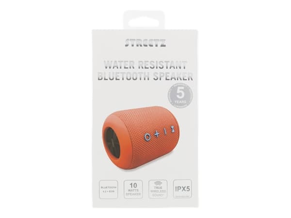 Streetz CM757, 2.0 kanaler, 10 W, 22 - 20000 hz, 4 O, 90 dB, Trådlös