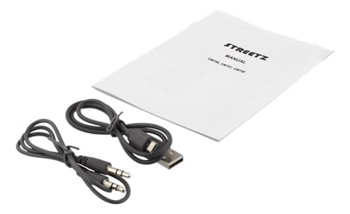 Streetz CM757, 2.0 kanaler, 10 W, 22 - 20000 hz, 4 O, 90 dB, Trådlös
