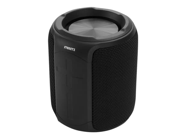 STREETZ - Högtalare - för bärbar användning - trådlös - Bluetooth - 10 Watt - svart