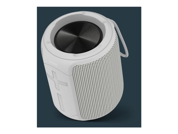 STREETZ CM766 - Høyttaler - for bærbar bruk - trådløs - Bluetooth - 10 watt - grå