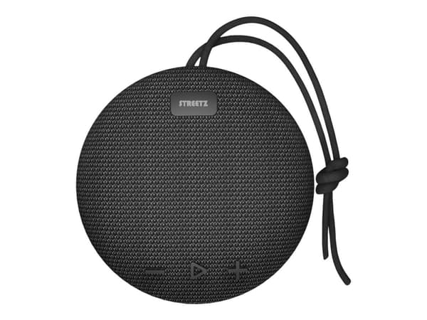 STREETZ CM763 - Høyttaler - for bærbar bruk - trådløs - Bluetooth - 5 watt - svart