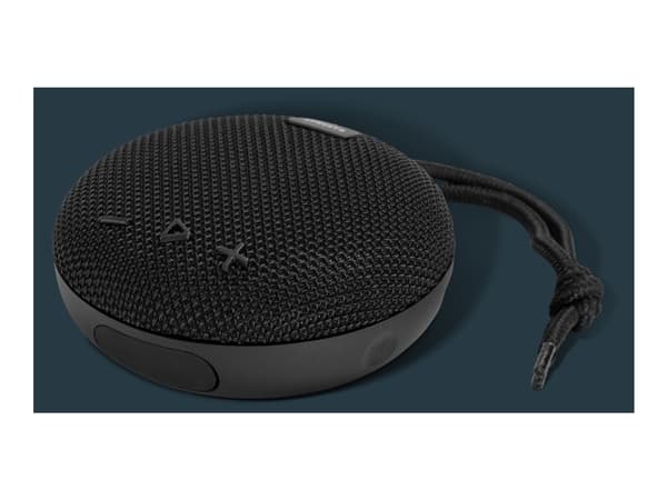 STREETZ CM763 - Høyttaler - for bærbar bruk - trådløs - Bluetooth - 5 watt - svart