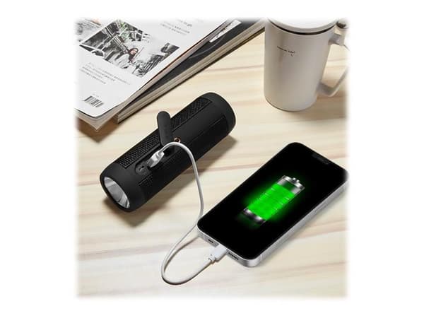 Celly SPEAKERBIKEBK - Högtalare - för bärbar användning - trådlös - Bluetooth - 5 Watt - svart