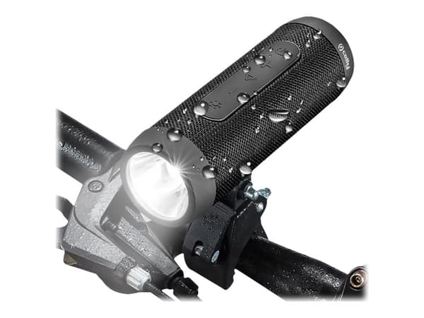 Celly SPEAKERBIKEBK - Høyttaler - for bærbar bruk - trådløs - Bluetooth - 5 watt - svart Sort