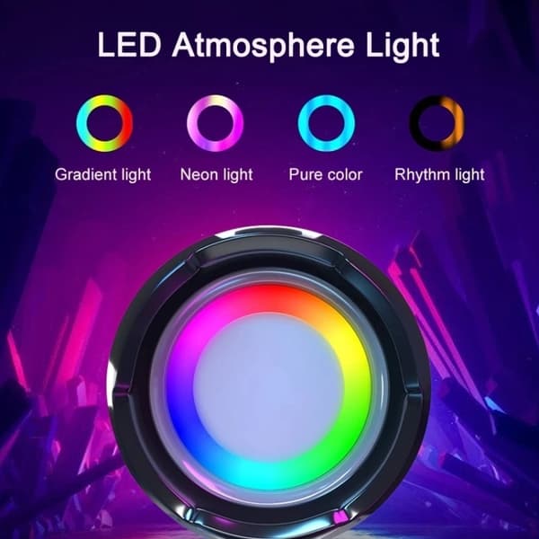 T&G192 Portabel LED Bluetooth Högtalare 3D Vattentät