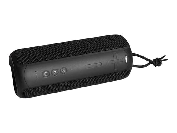 STREETZ CM767 - Högtalare - för bärbar användning - trådlös - Bluetooth - 20 Watt - svart