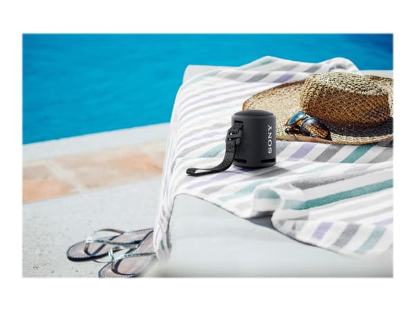 Sony SRS-XB13 - Høyttaler - for bærbar bruk - trådløs - Bluetooth - svart