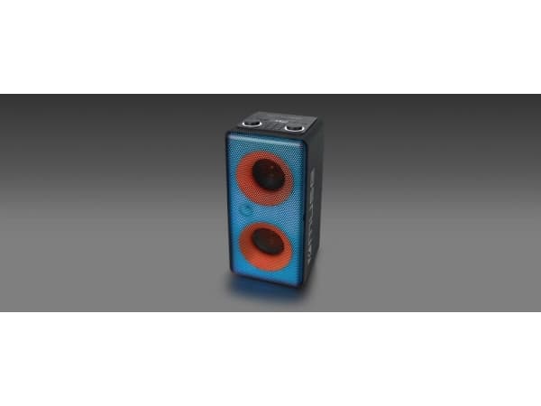 Muse M1808DJ, 150 W, Ledning & Trådløs, Svart, Rotasjon, LED, Multi