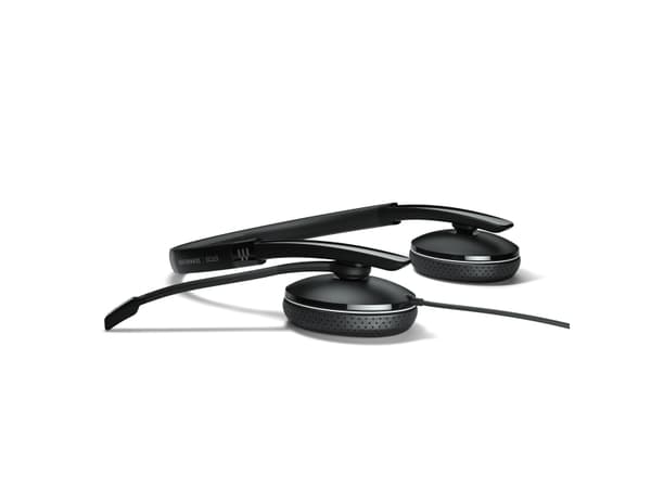 EPOS Headset Telefon On Ear-headset kabelbundet Stereo Sort Noise Cancelling Lydstyrkeregulering, Indstilling af lydløs mikrofon