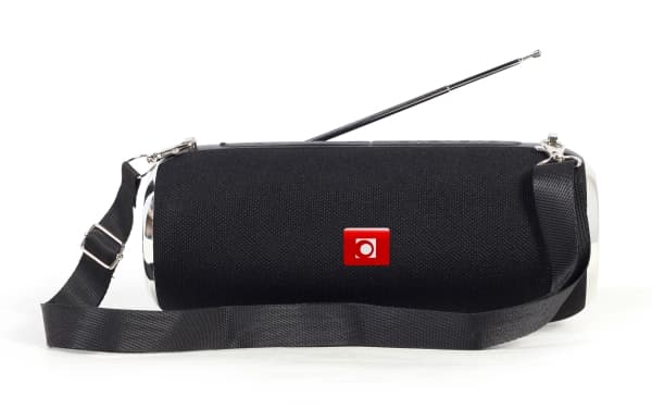 Gembird SPK-BT-17 - Högtalare - för bärbar användning - trådlös - Bluetooth 5.1 - 10 Watt - svart