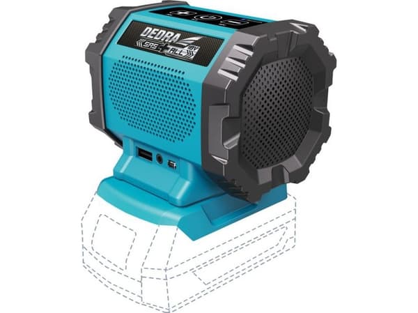 Dedra DED7004 høyttaler blå (DED7004)
