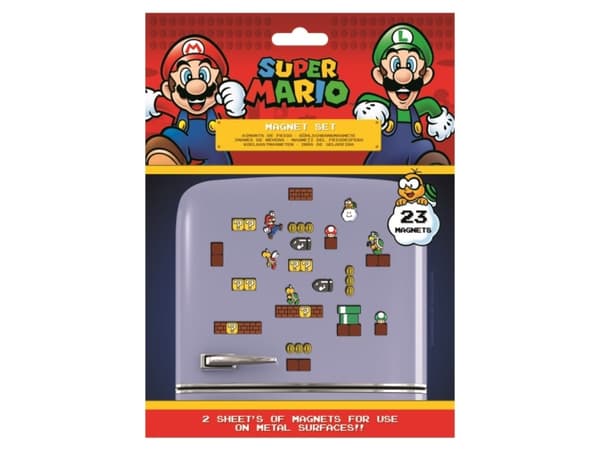 Pyramidint koristelu magneettisarja Super Mario