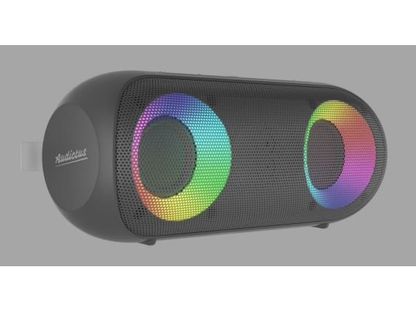 Audictus ABS-1789, 14 W, 50 - 20000 Hz, 8 O, 90 dB, Langaton, Kannettava stereokaiutin musta
