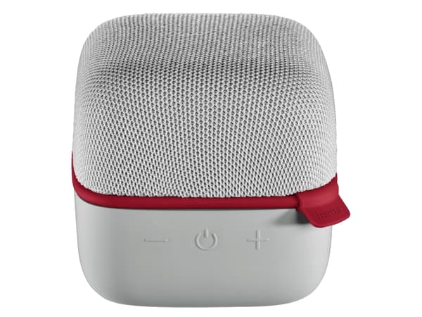 Hama Cube, 5 W, 180 - 20000 Hz, 4 ohm (O), 1%, langaton, A2DP,AVRCP,HFP Harmaa, Punainen