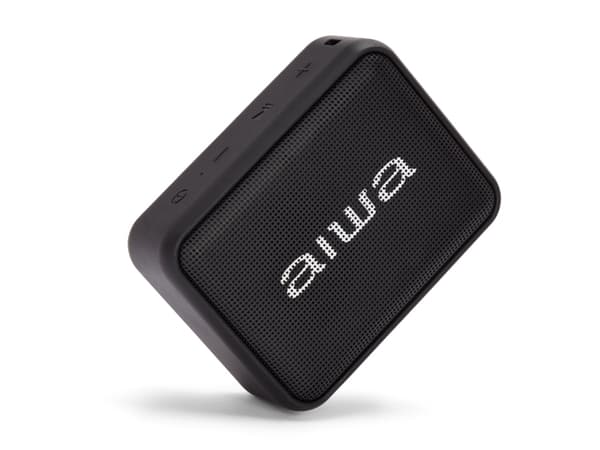 Aiwa BS-200BK, 1.0 kanaler, 6 W, Trådlös, Bärbar monohögtalare, Svart, Knappar