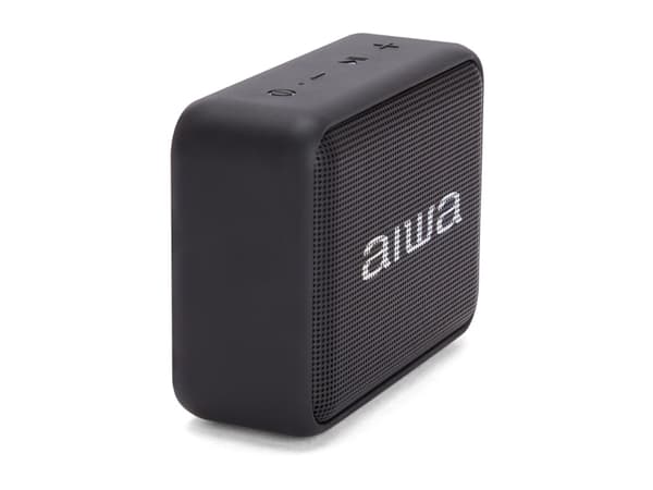 Aiwa BS-200BK, 1.0 kanaler, 6 W, Trådlös, Bärbar monohögtalare, Svart, Knappar