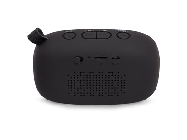 Aiwa BS-110BL, 2.0 kanaler, 5 W, Ledning & Trådløs, Stereo bærbar høyttaler, Blå, Sort, Knapper