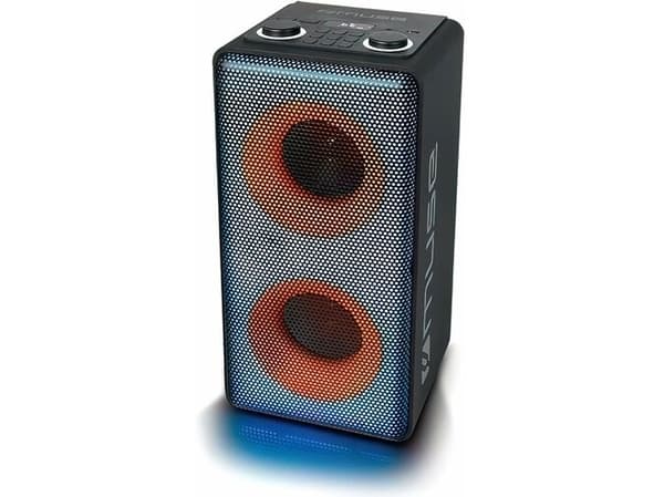 Muse M1808DJ, 150 W, Kaapeli &amp; johto, Lajittelu, Kolmivärinen, LED, Liesi, valo