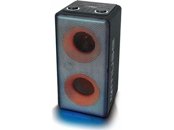 Muse M1808DJ, 150 W, Kaapeli &amp; johto, Lajittelu, Kolmivärinen, LED, Liesi, valo