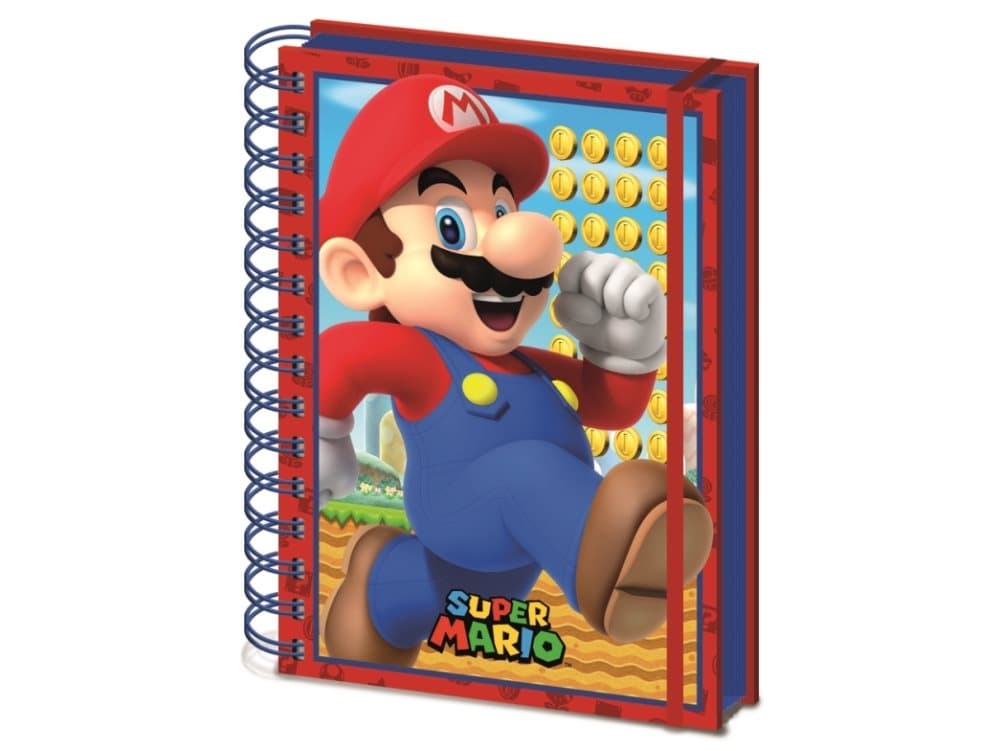 CDU Notebook A5 Wiro Super Mario 3D
