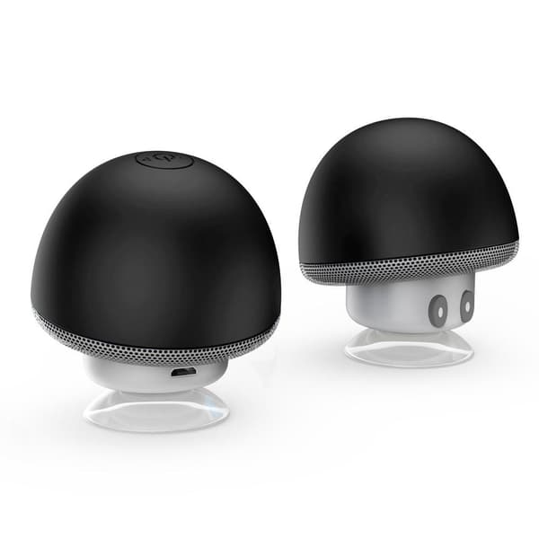 Trådlös Portable Bluetooth Högtalare med Mikrofonen Mobilhållare
