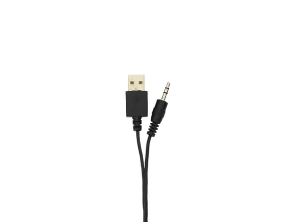 White Shark FLOW, 2.0 kanaler, Kabel, 5 W, 180 - 20000 hz, Svart