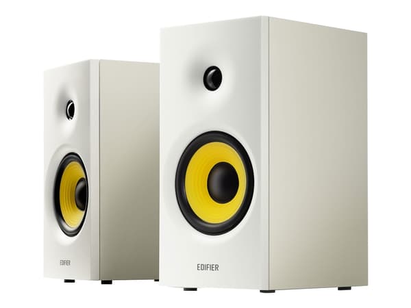 Edifier R1080BT - Högtalare - trådlös - Bluetooth - 24 Watt (Total) - 2-vägs - vit