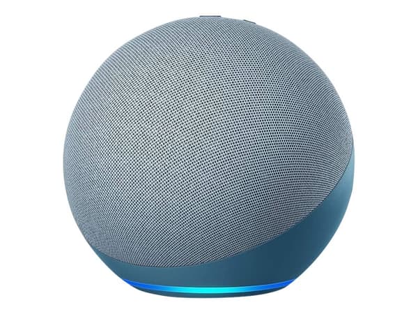 Amazon Echo (4th Gen), Amazon Alexa, Pyöreä, Sininen, Twilight Blue, Englanti, Espanja, Android, Fire OS, iOS