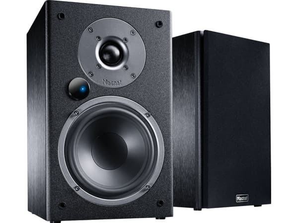 Magnat Monitor Reference 2A - Högtalare - trådlös - Bluetooth - 2-vägs - mattsvart, svart med struktur