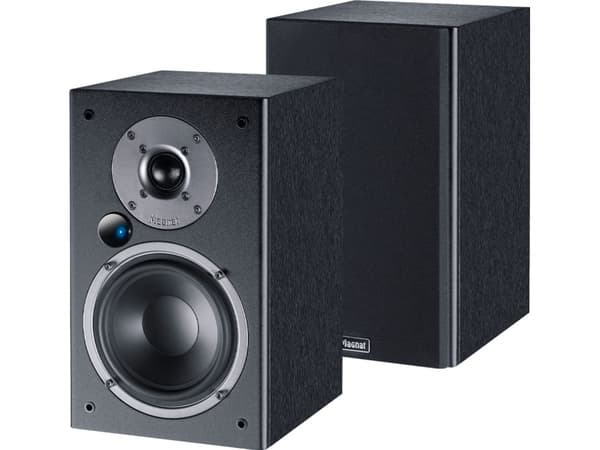 Magnat Monitor Reference 2A - Högtalare - trådlös - Bluetooth - 2-vägs - mattsvart, svart med struktur