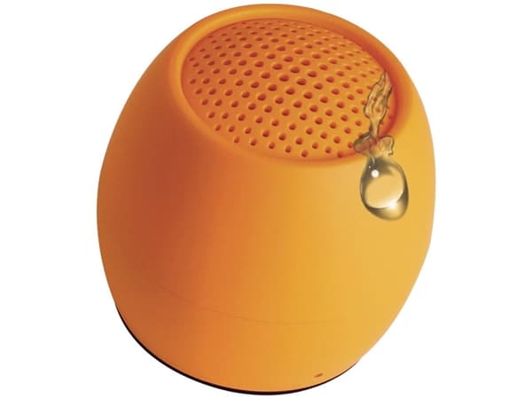 Boompods Zero Speaker, 3 cm, 3 W, Trådlös, Bärbar monohögtalare, Orange, Sfärisk