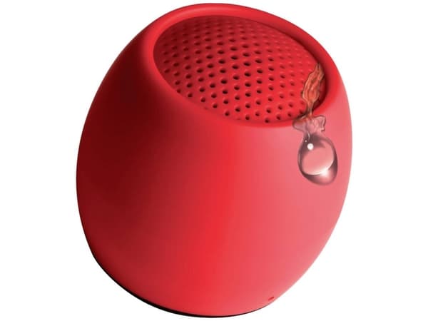 Boompods Zero - Høyttaler - for bærbar bruk - trådløs - Bluetooth - rød