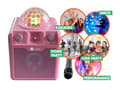 Miniatyrbilde 3 av 5: N-GEAR Disco Block 410 - Selskapshøyttaler - for bærbar bruk - trådløs - Bluetooth - toveis - rosa