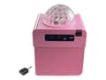 Miniatyrbilde 4 av 5: N-GEAR Disco Block 410 - Selskapshøyttaler - for bærbar bruk - trådløs - Bluetooth - toveis - rosa