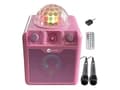 Miniatyrbilde 2 av 5: N-GEAR Disco Block 410 - Selskapshøyttaler - for bærbar bruk - trådløs - Bluetooth - toveis - rosa