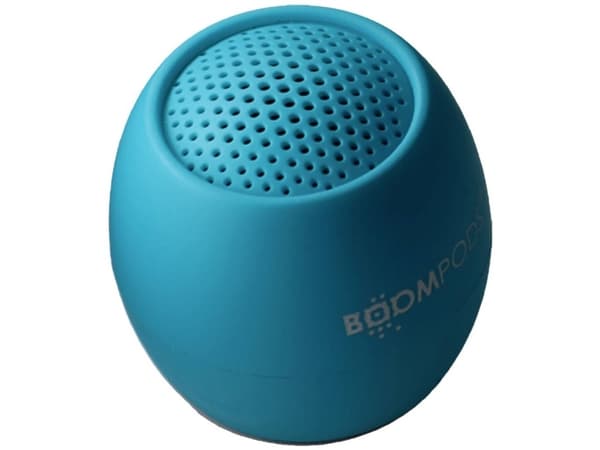 Boompods Zero Talk Bluetooth®-kaiuttimet Amazon Alexa Direct Integroitu, Handsfree-toiminto, iskunkestävä, vedenpitävä sininen