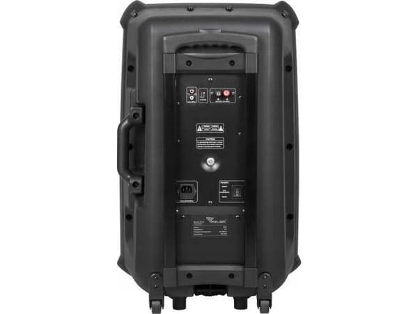 Azusa Active høyttaler (med 2 trådløse mikrofoner, SD, Bluetooth, USB) 15" 120W